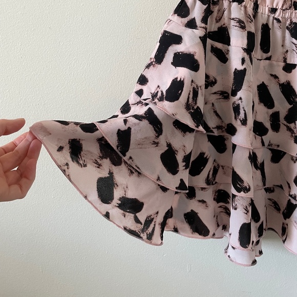 BANANA REPUBLIC Pink Patterned Dress - Picture 6 of 10